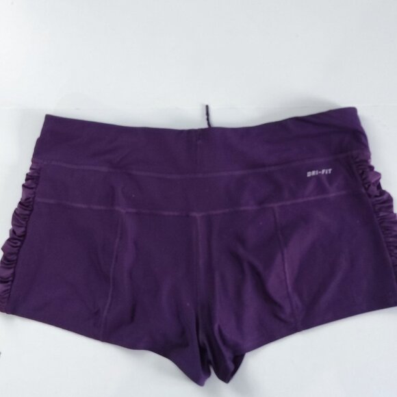 Nike Dri-Fit athletic shorts women's size M purple inner lining - Picture 4 of 12